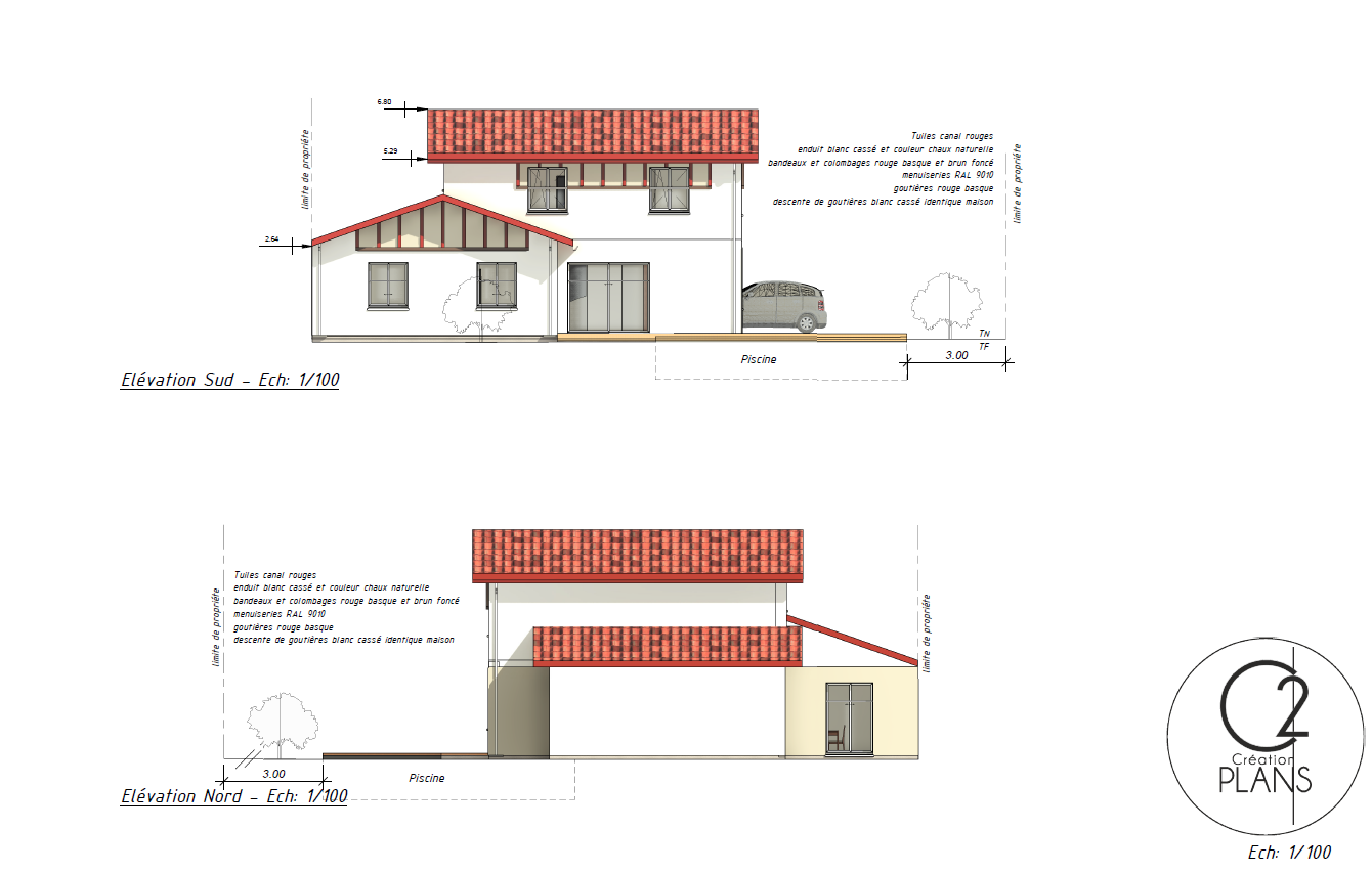 Carport permis Belus Landes