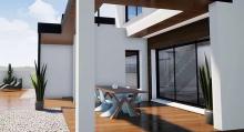 Plan 3d - Maison contemporaine dans les Landes