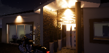 parrement mis en lumière 