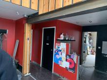 apperçu de la pièce qui tiendra lieu de bureaux 