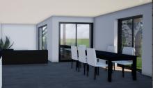 3D intéreiru de la maison 