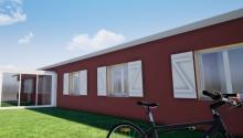 Creation de chambres en extension de la maison 