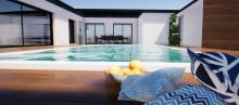 Creation d une piscine a l interieur du projet 