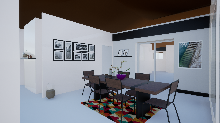 3D pour proposition d  aménagement intérieur 
