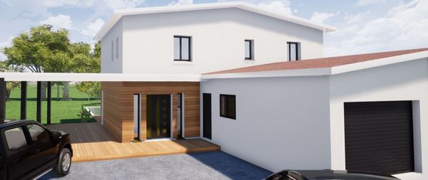 Carport permis Belus Landes